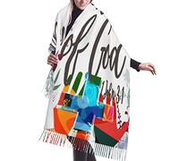 Sciarpa Con Frange, Scialli E Stole, Sono Un Figlio Di Dio, 1 Giovanni 3, 1 Versetto Della Scrittura, 13, Invernale Sciarpe Scialle Classiche Sciarpa Leggero Da Donna Elegante Foulard Con Nappe