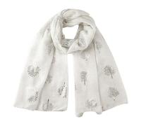 Sciarpa Con Motivo Ad Albero In 1 Pezzo, Sciarpa Alla Moda E Versatile, Sciarpa Con Stampa Glitterata, Sciarpa Dal Design Semplice, Sciarpa Calda