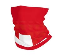 Sciarpa con stampa bandiera svizzera per sci e tempo freddo, per uomo e donna, scaldacollo per sci e corsa