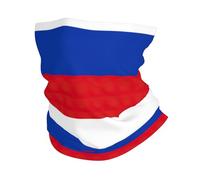 Sciarpa con stampa della bandiera russa per il freddo, scaldacollo invernale antivento per uomini e donne