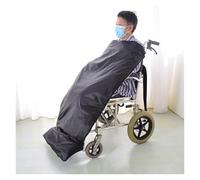 sciarpa coperta Scaldacuore per sedia a rotelle Co Borsa termica leggera semi-inclusiva for i piedi delle gambe, for accessori for sedie a rotelle for anziani disabili, regali for anziani(Black1)