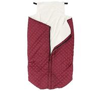 sciarpa coperta Scaldacuore per sedia a rotelle Co Coperta calda for sedia a rotelle Coperta calda for sedia a rotelle con cerniera, copre le gambe e la parte inferiore del corpo(Red)