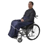 sciarpa coperta Scaldacuore per sedia a rotelle Co Copri grembiule for sedia a rotelle, con tasche for i piedi, accessori for sedia a rotelle Copertura antipioggia for sedia a rotelle Copertura univer