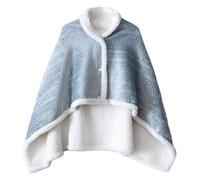 sciarpa coperta Scaldacuore per sedia a rotelle Co Poncho for abbigliamento for sedia a rotelle Mantella più scialle in velluto for la cura della sedia a rotelle, calda coperta for il ginocchio, accog