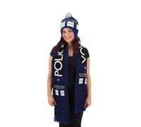 Sciarpa Costume TARDIS Di Doctor Who Unica Taglia