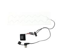Sciarpa da collo ricaricabile USB Pad Riscaldato Tre Controllo della Temperatura Pad Riscaldamento per Uomini Donne Accessori Riscaldamento