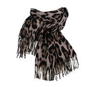 Sciarpa da Donna Autunno Inverno Sciarpa Classica con Stampa Leopardata Sciarpa Calda Morbida e Grossa Coperta Avvolgente Scialle Avvolgente 1 Confezione Abiti Eleganti Estivi