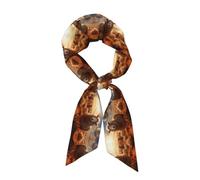 Sciarpa da donna con stampa di pecore australiane, alla moda, in seta, adatta come foulard, sciarpa, cravatta o accessorio di abbigliamento