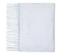 Sciarpa da donna in 100% puro cashmere blu Pale Blue