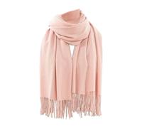 Sciarpa da donna in cotone con struttura a costine con pompon Slouch maglia da donna, per l'inverno, per uomo e donna, calda sciarpa con sciarpa da uomo e da donna, invernale morbida e calda, RD2