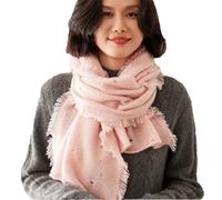 Sciarpa da donna in misto cashmere, tinta unita, quattro stagioni, scialle morbido, casual, per tutti i giorni, Pnnrk, Etichettalia unica