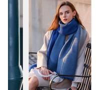 Sciarpa Da Donna Sciarpone Scialle Blu Colorata Morbida Stola Invernale 90260