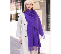 Sciarpa Da Donna Sciarpone Scialle Viola Morbida Stola Invernale 90264