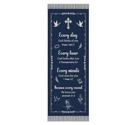 Sciarpa da preghiera da donna - Telo avvolgente morbido e traspirante con scritti cristiani, 69,9 x 180,8 cm, sciarpa biblica ispirata alla fede, elegante accessorio devozionale | Spirituale, c, vedi