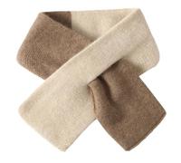 Sciarpa da sfilare Sciarpa Morbida e Calda in Maglia Corta Y2k Old Money Accessori estetici per l'inverno Autunno Primavera Freddo Passare, Corto, Triangolo Lavorato a Maglia, Throug