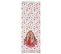 Sciarpa della Maria - Sciarpa da preghiera cattolica morbida e calda, sciarpa spirituale decorativa | Tessuto leggero aumenta il comfort, rivestimento versatile per la devozione quotidiana, l'uso su