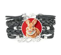 Sciarpa Dell'Amicizia, Nastro Per Biscotti, Coniglio, Amore, Braccialetto R | Multistrato,Punk,Braccialetto,Artigianale,Regalo,Collare,Accessorio,Amante,Etnico,Amicizia,Anno di nascita,Natale,Musica