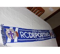Sciarpa Di Calcio Della Squadra Real Club Deportivo De La Coruña