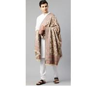 Sciarpa di lana morbida scialle design pashmina stola paisley rosa bellissima...