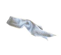 Sciarpa di lusso come seta per capelli e borsa decorazione vintage francese fascino anacardio design fazzoletto da collo confezione regalo seta vintage come sciarpa regalo, Blu, Taglia unica