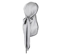 Sciarpa Di Seta Cap Musilim Hat Durag Cap Headwrap Per Malati Di Cancro Argento