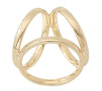 Sciarpa di seta Fashiof Fibbia Scialle Anelli Clip Triciclico Sciarpe Spille Semplici Donne Gioielli Ragazza Accessori di Nozze Anelli Sciarpa di Seta, Misura unica