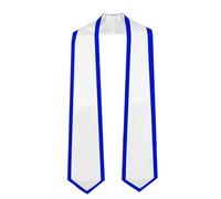 Sciarpa Donna Elegante - Sciarpa a Nastro per L'Ultimo Anno, Sciarpa Casual Tinta Unita, Cintura (White, One Size)