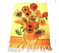 Sciarpa donna foulard grande viscosa lana sciarpone fantasia stampa da elegante