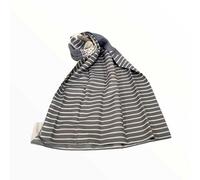 Sciarpa Donna Quadrato Stola Orlata 100% Seta 180x90 Gm By Gai Mattiolo