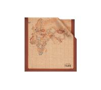 Sciarpa Donna Stola 48x180 Geo Classic Prima Classe Alviero Martini Castagna