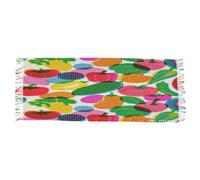 Sciarpa Donna Vege Fruits Colorful Sciarpe