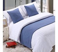 Sciarpa e federa da letto moderne runner Modern Bed Runner Tinta unita Bed Sciarpe Decor Bed Scarf Runner Bed Spread Decorazione per copriletto Runners Cover singolo matrimoniale super king size