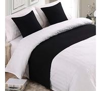 Sciarpa e federa da letto moderne runner Modern Bed Runner Tinta unita Bed Sciarpe Decor Bed Scarf Runner Bed Spread Decorazione per copriletto Runners Cover singolo matrimoniale super king size