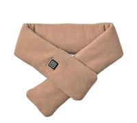 Sciarpa elettrica riscaldata in cotone unisex con 3 impostazioni di temperatura, ricaricabile tramite USB, protezione per il collo, riscaldamento in caso di freddo