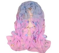 Sciarpa estiva Colorful Little Butterfly Long Scarves Spring And Summer