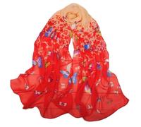 Sciarpa estiva Colorful Little Butterfly Long Scarves Spring And Summer