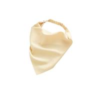 Sciarpa Estiva Summer Women Solid Color Head Riangle Bandanas Bandanas Chiffon Elastic Capellini Per Bambini Accessori Per Capelli Per Bambini-1