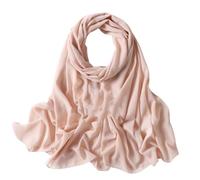 Sciarpa In Chiffon Chiffon Donna Sciarpa Stola Sciarpe 175 * 70cm Sciarpa Donna Elegante Foulard Leggero Lungo Stola Tinta Unita Morbida Scarf per Abiti da sera, Matrimoni, Feste, Spiaggia