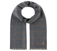 Sciarpa in Lana British Houndstooth by Mayser blu One Size