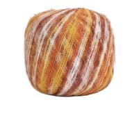 Sciarpa in lana pregiata lavorata a mano da 100 g - Uncinetto a tinta lunga con sfumature for uno stile accogliente(34color)