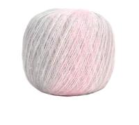 Sciarpa in lana pregiata lavorata a mano da 100 g - Uncinetto a tinta lunga con sfumature for uno stile accogliente(36color)