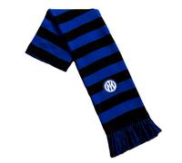 SCIARPA INTER UFFICIALE LOGO NUOVO in ACRILICO NERAZZURRA TUBOLARE RICAMATA 012