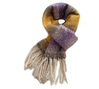 Sciarpa invernale calda da donna, scialle lungo, sciarpe grandi, sciarpe spesse per il freddo, coperte colorate a quadri