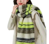 Sciarpa invernale calda da donna, scialle lungo, sciarpe grandi, sciarpe spesse per il freddo, coperte colorate a quadri