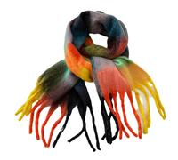 Sciarpa invernale calda da donna, scialle lungo, sciarpe grandi, sciarpe spesse per il freddo, coperte colorate a quadri