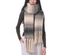Sciarpa invernale calda da donna, scialle lungo, sciarpe grandi, sciarpe spesse per il freddo, coperte colorate a quadri