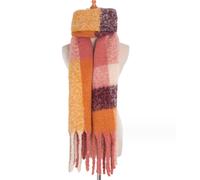 Sciarpa invernale calda da donna, scialle lungo, sciarpe grandi, sciarpe spesse per il freddo, sciarpe-coperta abbinate ai colori