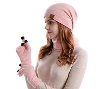 Sciarpa invernale da donna, calda, morbida, grande, con frange, in cashmere, morbida e calda, con nappe, in pile, per uomo, Colore: rosa., Taglia unica