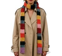 Sciarpa invernale da donna | Sciarpa sottile a righe colorate - Sciarpa per donne - Per il freddo e il freddo invernale quotidiano da indossare nella vita di tutti i giorni, attività all'aperto