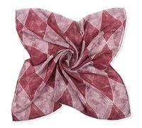 Sciarpa Invernale,Sciarpa di Parigi Garza Previene la Sciarpa Controlla Tie-Dye Stampa delle Donne Grandi Cravatte Si Crogiola Sciarpa di Diamanti Sciarpa (One Size)